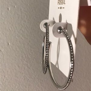 Fossil stainless steel earrings